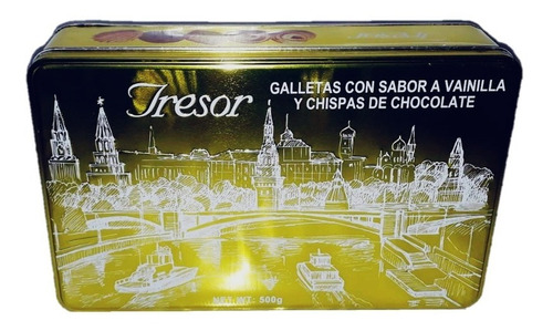 Galletas De Navidad Tresor 500gr Lata - Kg a $91