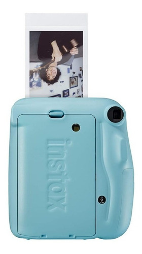 Imagen 6 de 10 de Camara Instantanea Fujifilm Instax Mini 11 Celeste Sky