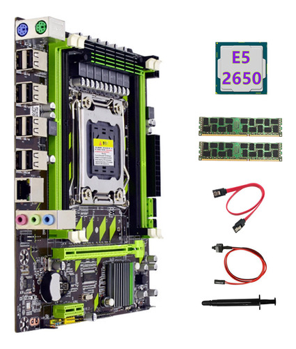 Placa Base X79+cpu E5 2650+2 X 4 Gb Ddr3 1600 Mhz Reg Ec Ra