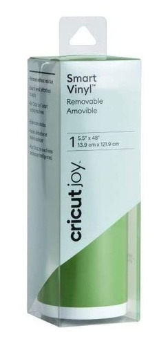 Vinilo Adhesivo P/cricut Joy Rollo De 14 X 122 Cm Verde Manz