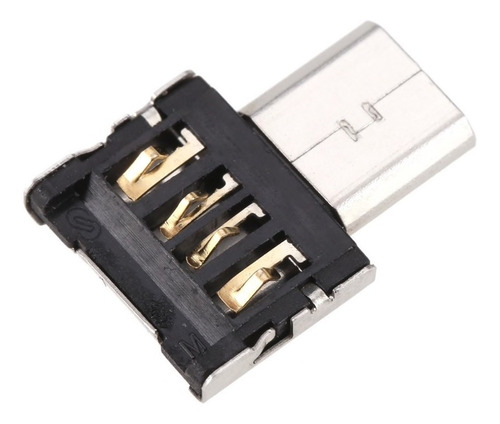 Imagen 7 de 8 de Adaptador Convertidor Otg Micro Usb Macho A Usb Hembra