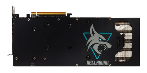 Imagem 3 de 6 de Placa De Video Rx 6700xt De 12gb Gddr6 Power Color Hellhound