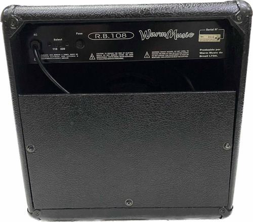 Amplificador Warm Music 108 Rb Baixo Raridade Mostruario