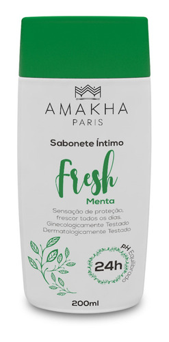 Jabon Intimo Menta Amakha Paris 200ml