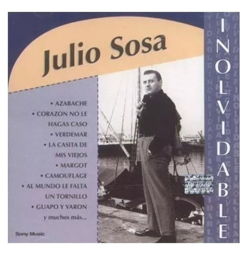 Julio Sosa Coleccion Inolvidable Cd Targ