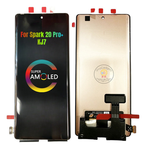 Sjp Pantalla Táctil Lcd Amoled Para Tecno Spark 20 Pro+