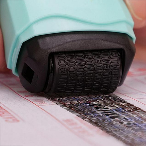 Carimbo Protetor De Segurança De Dados Com Tinta Permanente