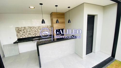 Imagem 4 de 30 de Excelente Casa Nova De Alto Padrão No Condomínio Reserva Da Mata | Bairro Corrupira | Jundiaí | São Paulo - Ca01146 - 71169094
