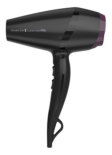 Secador De Pelo Remington Supercarepro D23a Color Negro