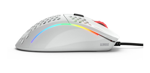 Imagen 2 de 3 de Mouse gamer de juego Glorious Model D glossy white