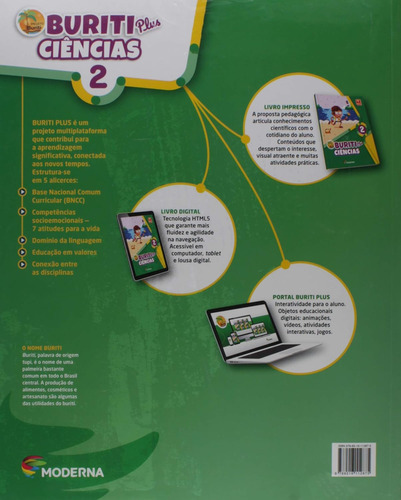 Livro Projeto Buriti Plus Ciencia 2 Ano