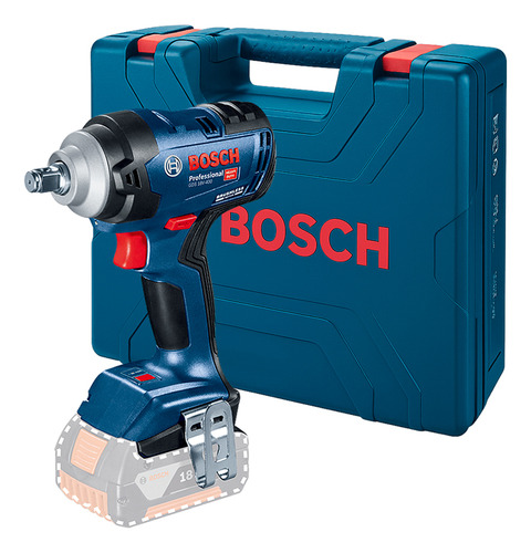Kit Chave Impacto Lixadeira Orbita Bosch 18v Bivolt Combo Nf