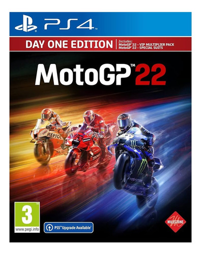 Moto Gp 22 Day One Edition Ps4 (sellado) Europeo Envíos
