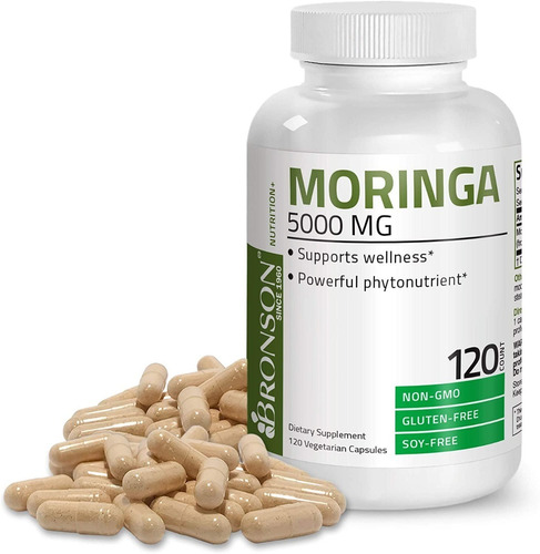 Moringa 120 Cápsulas - Bronson - Unidad a $1741