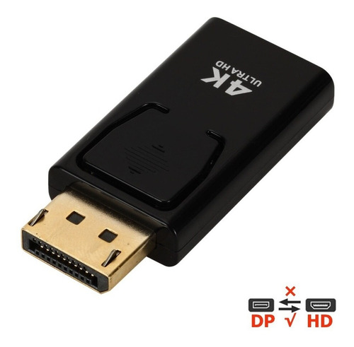 Adaptador Display Port 4k A Hdmi - Super Precio!!