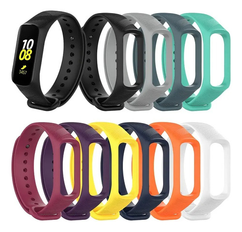 Correa Silicona Compatible Con Samsung Galaxy Fit E Sm-r375