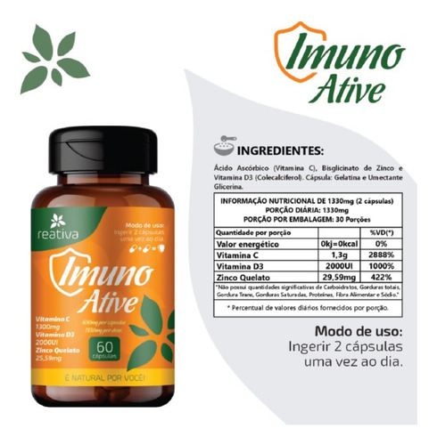 Imuno Ative Melhor Suplemento Natural Aumentar A Imunidade