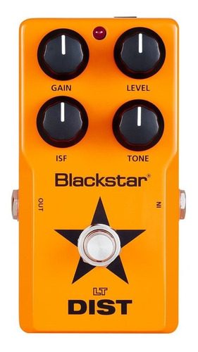 Pedal De Distorsion Blackstar Ltdist Color Naranja