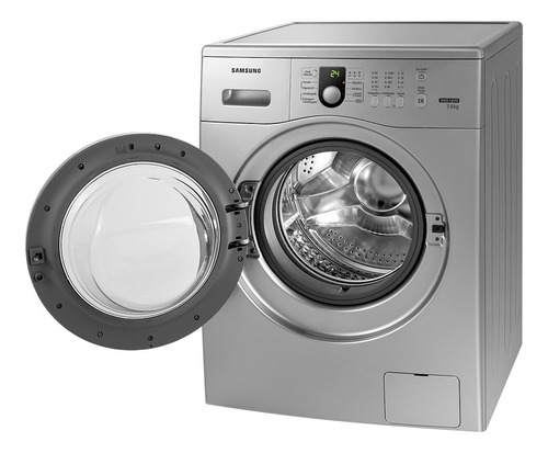 Imagen 5 de 7 de Lavarropas automático Samsung WW70M0NH plateado 7kg 220 V