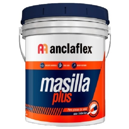 Imagen 1 de 4 de Masilla Anclaflex X 15kg Placa Yesos Durlock Knauf