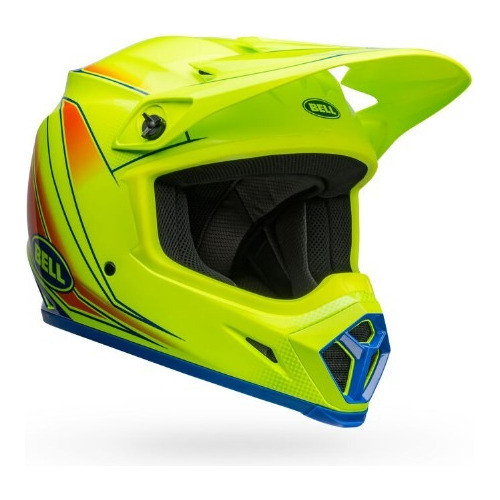 Casco Motocross Bell Mx-9 Retina Fluo 24