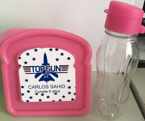 70 Dulceros Personalizados Combo Sandwichera Y Cilindro