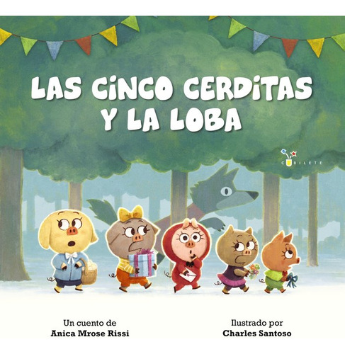 Libro Las Cinco Cerditas Y La Loba