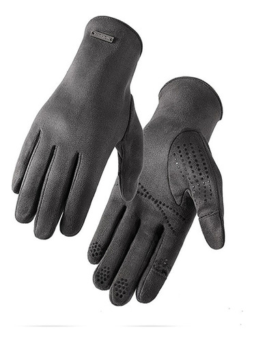 Guantes De Invierno Para Hombre, Color Liso, Nuevos, De Gamu