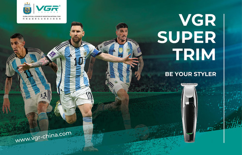 Vgr V030 Recortadora De Barba Black Trimmer 5V Cortapelos Para Hombre Profesional
