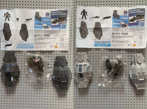 Halo Mega Construx Romeo Dutch Drop Pod Heroes 2 Halo (Usado)