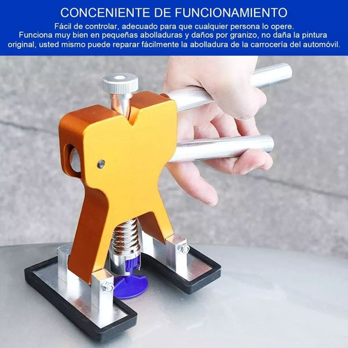 Kit Saca Abolladuras Desabollador De Auto Herramienta Autos