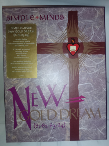 Simple Minds 6 Discos Cd+dvd New Gold Dream Box Impecable 