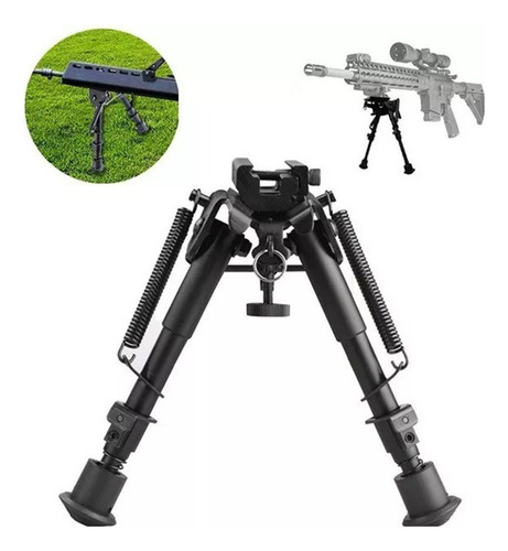 Rifle BiPod De 6-9 Pulgadas Para Caza Y Tiro 20-22 Mm