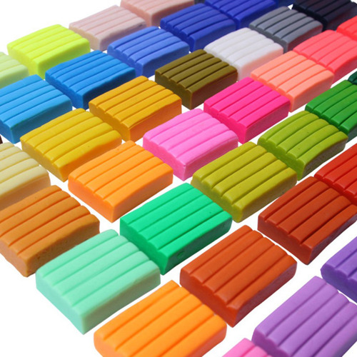 Argila De Polímero Colors Clay 24 Polymer Block Small Sculpt