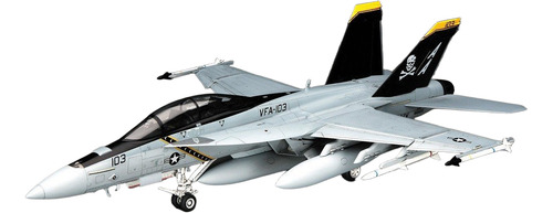 Hasegawa Avion Escala 1:48 F/a 18f Super Hornet 38x28 Cm
