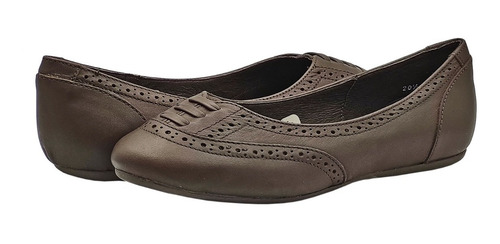 Imagen 5 de 6 de Zapato Casual De Niña Tipo Flats Cafe