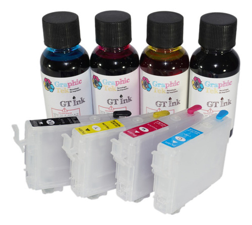 Cartuchos Rellenables Compatibles Epson Xp255 Xp257
