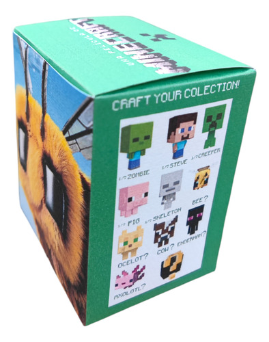 Caja Sorpresa Minecraft Edición Limitada Figuras Armables