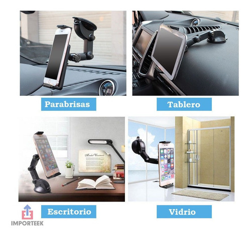 S Soporte Base Tablet Ajustable Escritorio Auto Stand 360