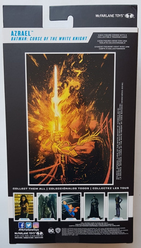 Imagen 2 de 6 de Dc Multiverse Figura De Azrael - Batman White Knight Nueva!!