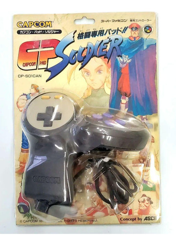 Control Capcom Cp Soldier De Super Famicom Snes Original (Reacondicionado)