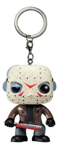 Jason Voorhees Llavero Viernes 13 Pelicula Terror Coleccion Gris Oscuro
