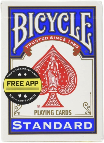 Bicycle Standard Index Playing Cards 1 Deck, Colors May Vary