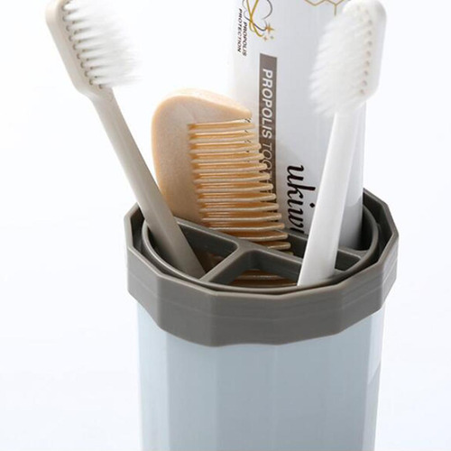 3 Organizador De Cepillos De Dientes De Viaje Con 3 Piezas