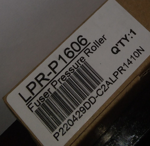 Imagen 2 de 6 de Rodillo De Presión Hp1102/1212/1606