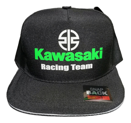 Gorra Plana Kawasaki Reflectiva