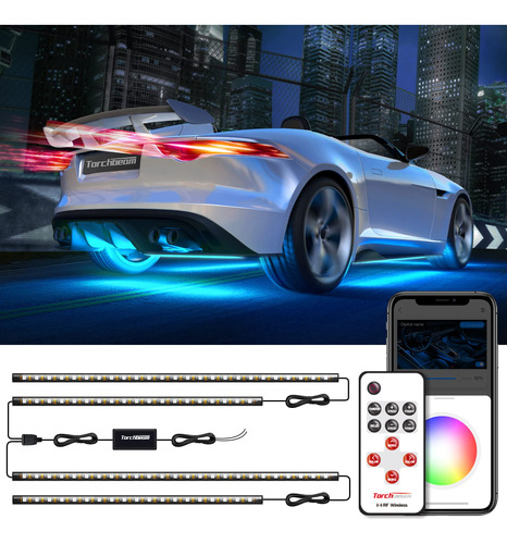 Torchbeam Underglow Kit Para Automovil, Aplicacion Y Control