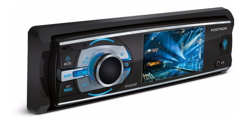 Radio Auto Multimedia Pósitron Sp4330bt 3'' Dvd Usb Sd Aux