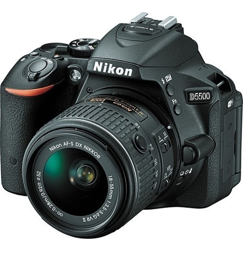 Camara Nikon D5500 24.2 Mp - 18-55mm F/3.5-5.6g Vr Ii Touch