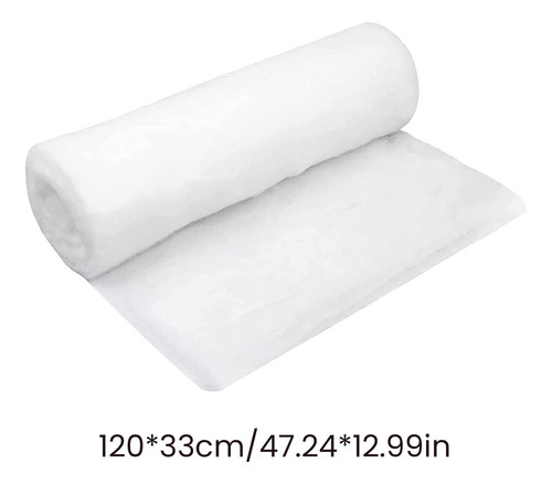 Rollo De Nieve Artificial De Navidad Estera De 120cmx33cm